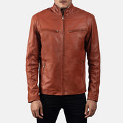Ionic Blusão Biker de Couro para Homem – alternate product view 1