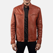 Ionic Blusão Biker de Couro para Homem – alternate product view 4