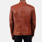 Ionic Blusão Biker de Couro para Homem – alternate product view 5