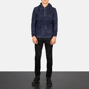 Kenton Hooded Blusão de Couro para Homem – alternate product view 3