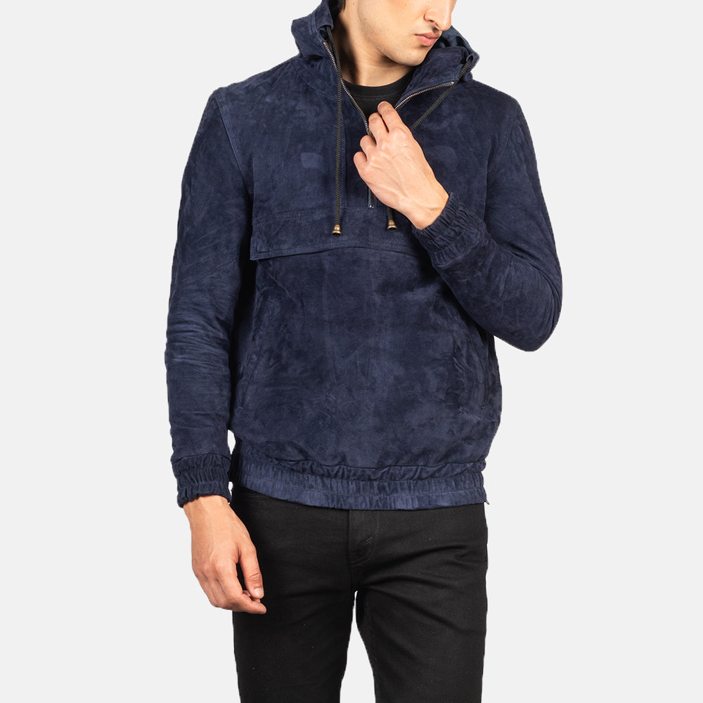 Kenton Hooded Blusão de Couro para Homem – alternate product view 4