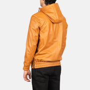 Kenton Hooded Blusão de Couro para Homem – alternate product view 5