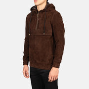 Kenton Hooded Blusão de Couro para Homem – alternate product view 2
