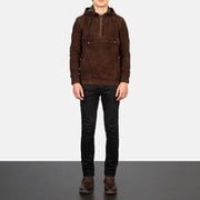 Kenton Hooded Blusão de Couro para Homem – alternate product view 3