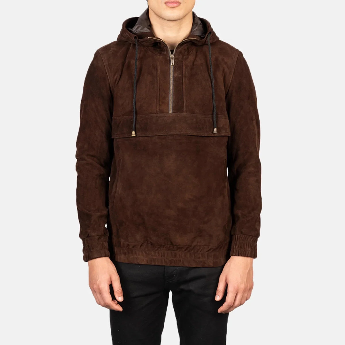 Kenton Hooded Blusão de Couro para Homem – alternate product view 4