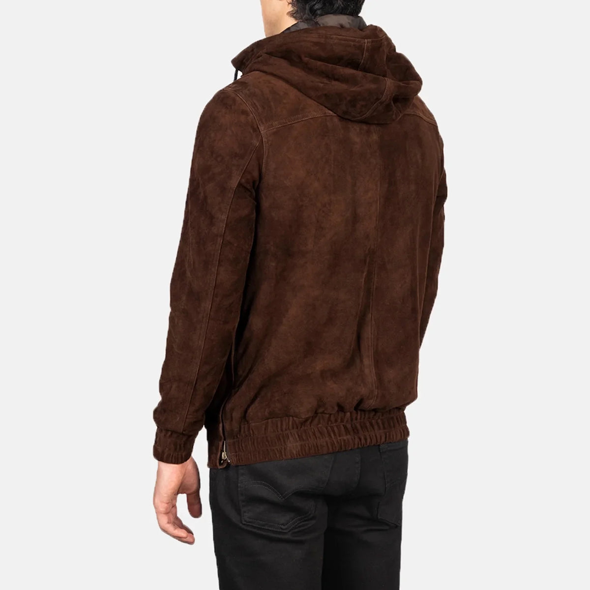 Kenton Hooded Blusão de Couro para Homem – alternate product view 5