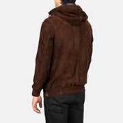 Kenton Hooded Blusão de Couro para Homem – alternate product view 5