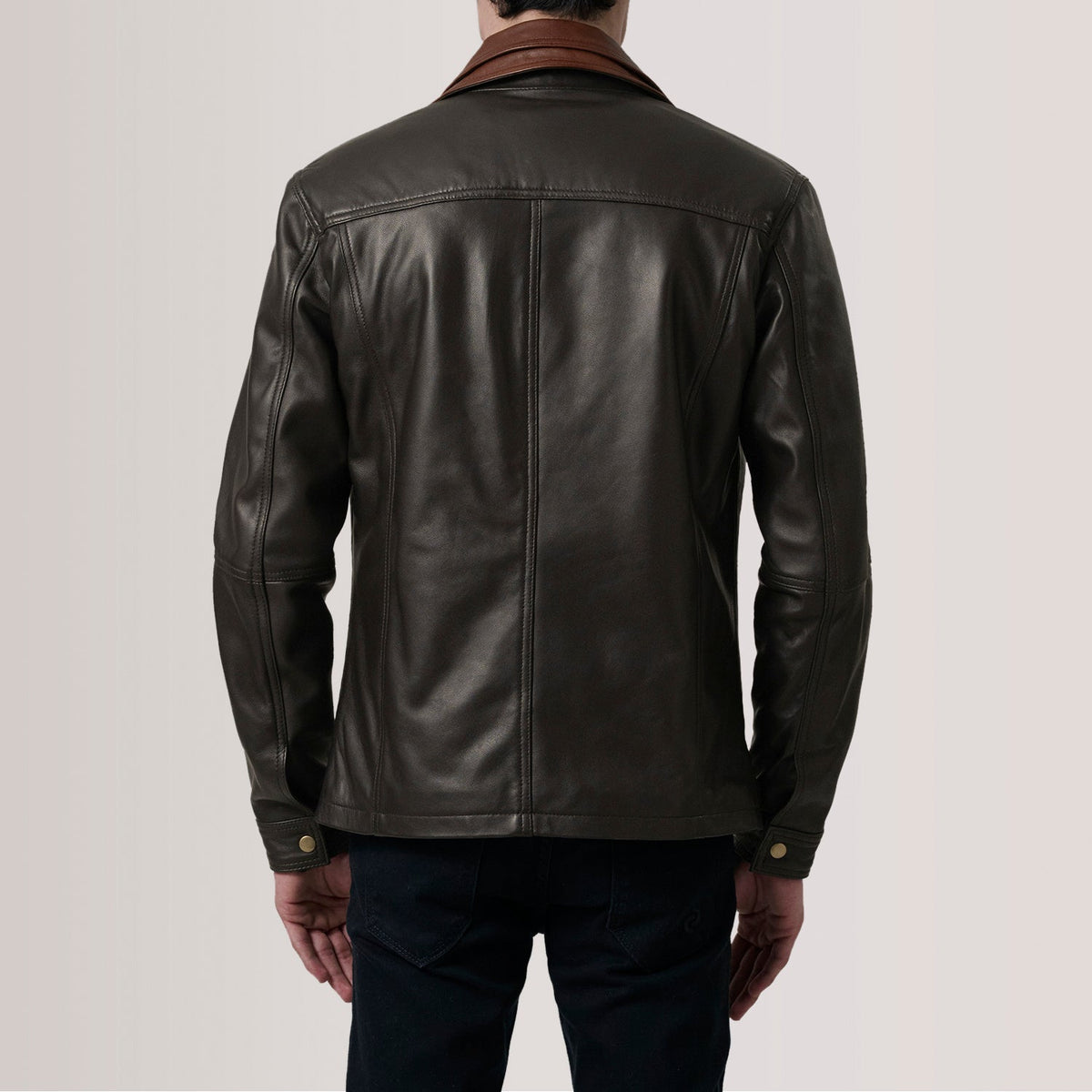 Klen Blusão de Couro para Homem – alternate product view 4