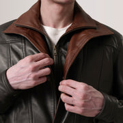 Klen Blusão de Couro para Homem – alternate product view 6