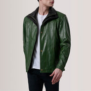 Klen Blusão de Couro para Homem – alternate product view 1