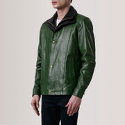 Klen Blusão de Couro para Homem – alternate product view 3