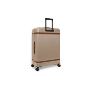 Tailored Rib Cuffs &amp; Hem Craftsmanship Construction Detail on Large Suitcase Zuna para Mulher