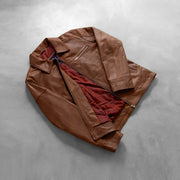 
Lavendard Jaqueta Biker de Couro para Homem – alternate product view 8
