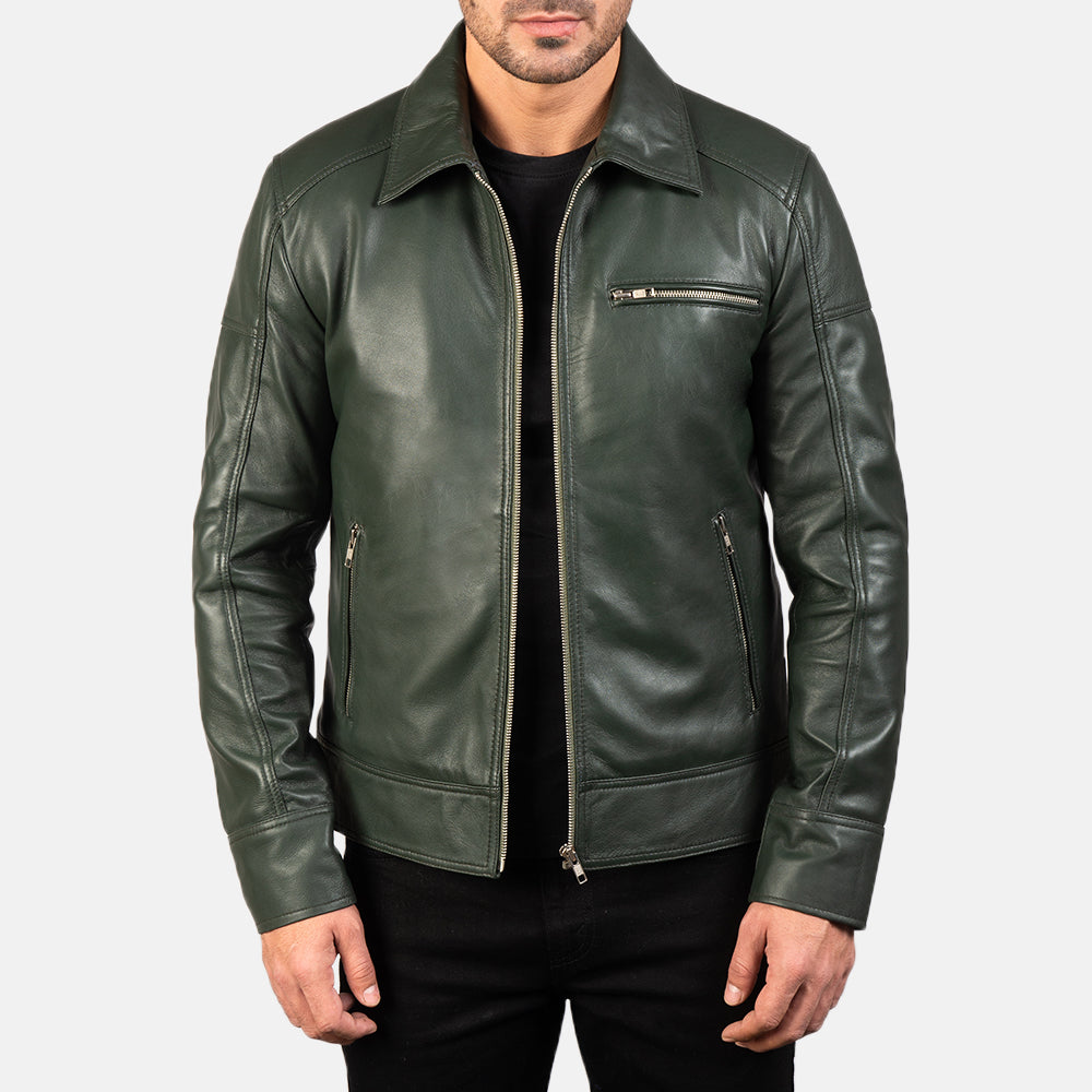 
Lavendard Jaqueta Biker de Couro para Homem – alternate product view 1
