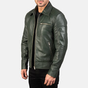 
Lavendard Jaqueta Biker de Couro para Homem – alternate product view 2