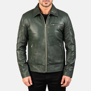 
Lavendard Jaqueta Biker de Couro para Homem – alternate product view 3