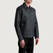 
Lavendard Jaqueta Biker de Couro para Homem – alternate product view 2