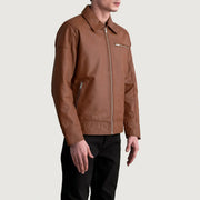 
Lavendard Jaqueta Biker de Couro para Homem – alternate product view 2