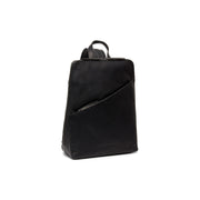 Amanda Full-Grain Leather Backpack para Mulher in Classic 100% Full-Grain Leather - Full Exterior Front Profile View | Buy Online