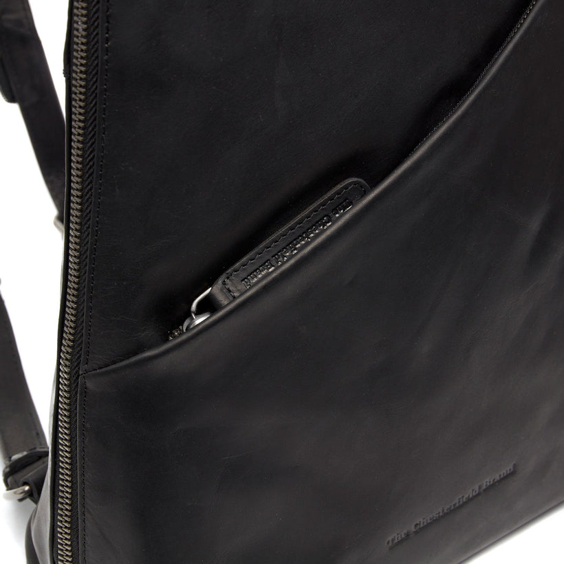 Amanda Full-Grain Leather Backpack para Mulher