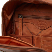 Bellary Full-Grain Leather Backpack para Mulher – alternate product view 3