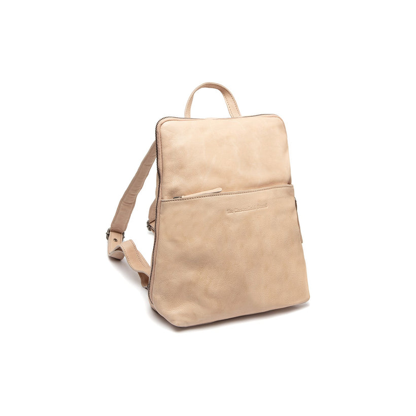 Bern Full-Grain Leather Backpack para Mulher