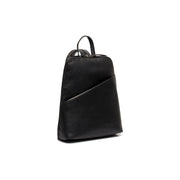 Claire Full-Grain Leather Backpack para Mulher in Classic 100% Full-Grain Leather - Full Exterior Front Profile View | Buy Online