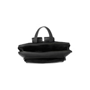 Solid Antique Brass Hardware &amp; Heavy-Duty Dual Zipper Detail on Fornella Full-Grain Leather Backpack para Mulher