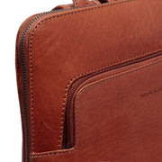 Fornella Full-Grain Leather Backpack para Mulher – alternate product view 2