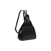 Howard Full-Grain Leather Backpack para Mulher in Classic 100% Full-Grain Leather - Full Exterior Front Profile View | Buy Online