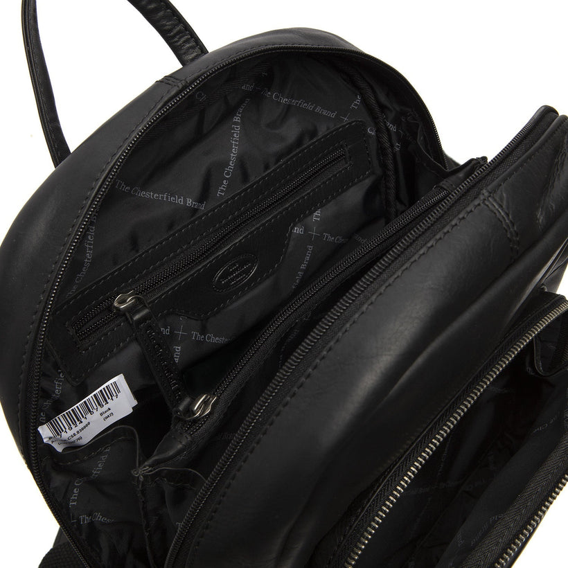 Santana Full-Grain Leather Backpack para Mulher