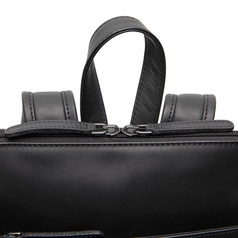 Tigris Full-Grain Leather Backpack para Mulher