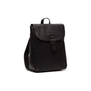 Vermont Full-Grain Leather Backpack para Mulher in Classic 100% Full-Grain Leather - Full Exterior Front Profile View | Buy Online