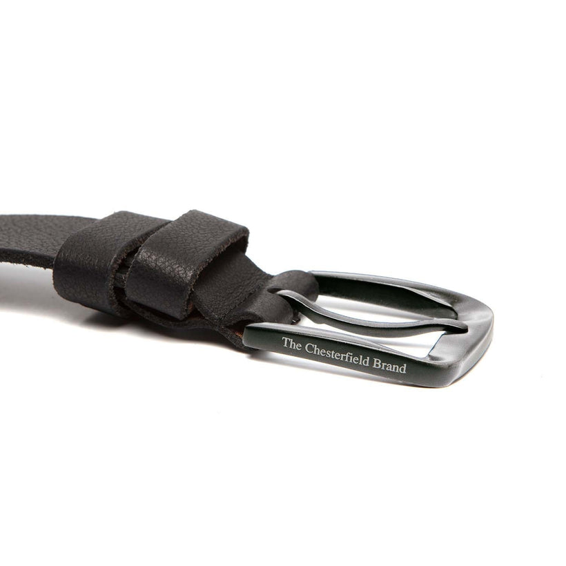 Copper Full-Grain Leather Belt para Homem