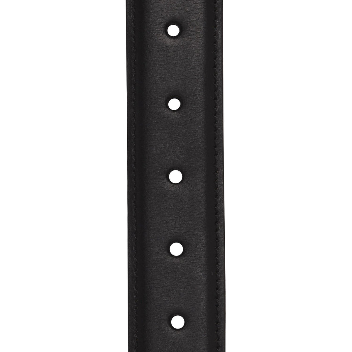 Elliot Full-Grain Leather Belt para Homem - Structured Side Profile Showing Gusset Depth &amp; Expansion Capacity
