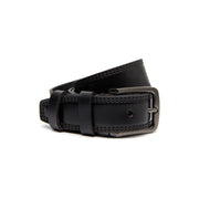 
Manovo Couro Flor Integral Belt para Homem em couro legítimo 100% flor integral - Full Exterior Vista frontal e silhueta ajustada | Comprar online