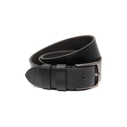 Morrison Full-Grain Leather Belt para Homem in Classic 100% Full-Grain Leather - Full Exterior Front Profile View | Buy Online