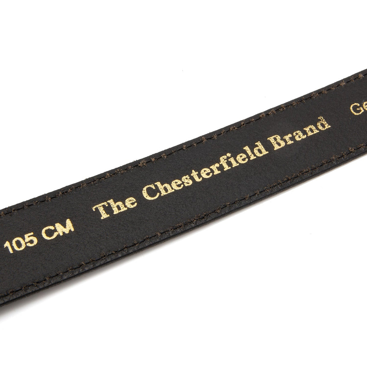 Castanho Claroaro Full-Grain Leather Belt para Homem - Structured Side Profile Showing Gusset Depth &amp; Expansion Capacity