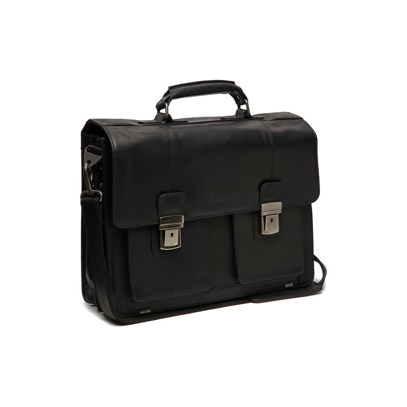 Springfield Full-Grain Leather Briefcase para Mulher