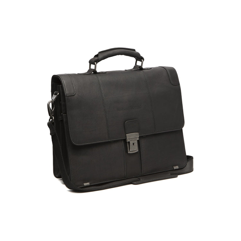 Stuttgart Full-Grain Leather Briefcase para Mulher