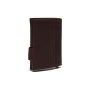 
Brown Leather Card Holder Frankfurt, detail view 1