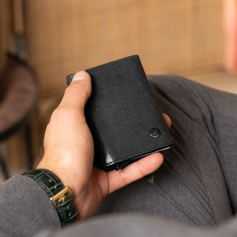 Gabriela Full-Grain Leather Card Holder para Mulher