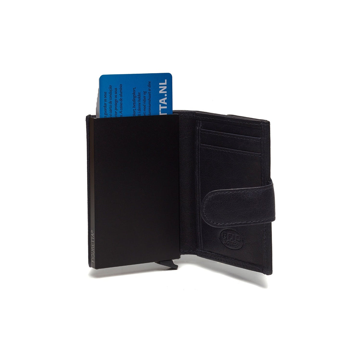 Hannover Full-Grain Leather Card Holder para Mulher – alternate product view 3