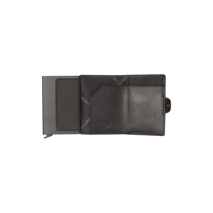 Lagos Full-Grain Leather Card Holder para Mulher