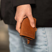 Lagos Full-Grain Leather Card Holder para Mulher – alternate product view 2