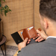 Larino Full-Grain Leather Card Holder para Mulher – alternate product view 3