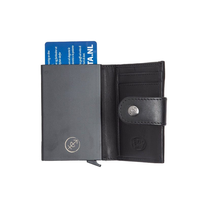 Lesina Full-Grain Leather Card Holder para Mulher