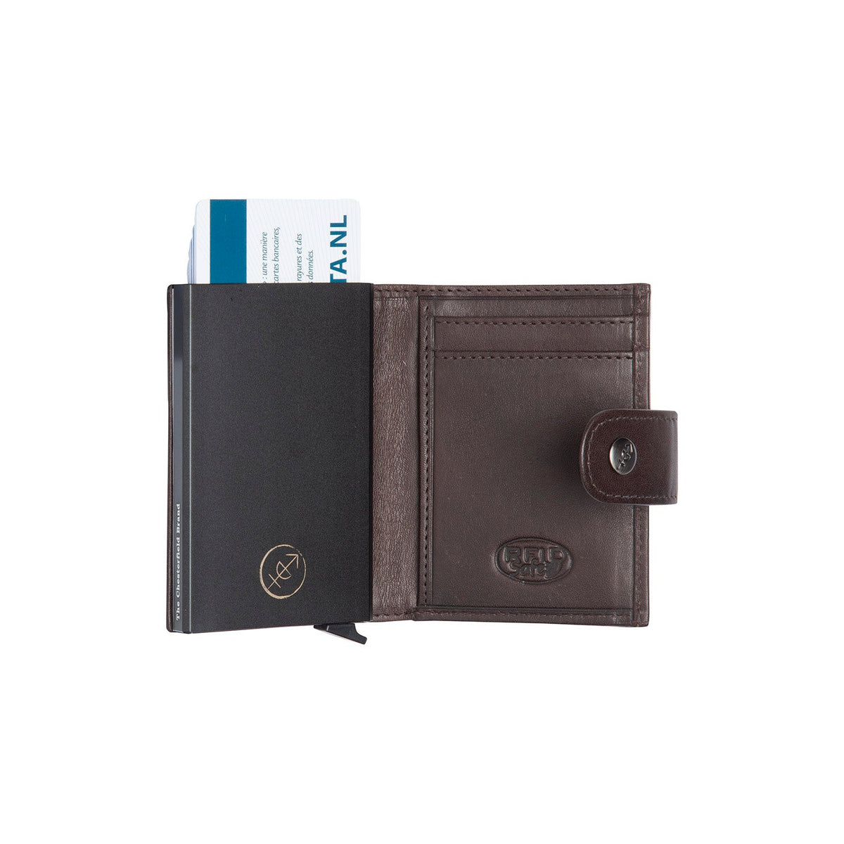 
Lesina Couro Flor Integral Porta-cartões – alternate product view 3