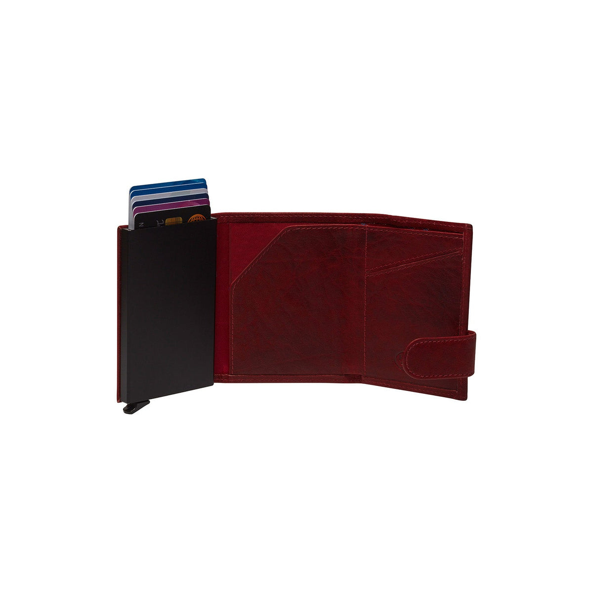 Mannheim Full-Grain Leather Card Holder para Mulher – alternate product view 3