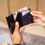 Paris Full-Grain Leather Card Holder para Mulher – alternate product view 3